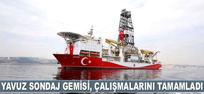 Yavuz sondaj gemisi, Taşucu Limanı'na geri döndü