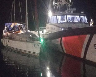 Muğla açıklarında tekneleri bozulan 150 göçmen kurtarıldı