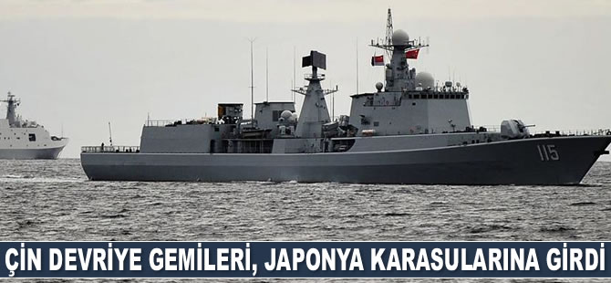 Sınır ihlali yapan Çin devriye gemileri, Japonya karasularına girdi