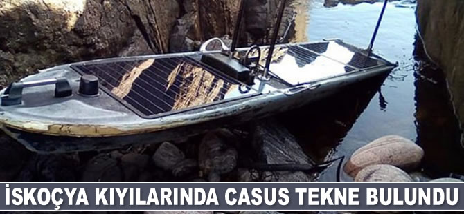 İskoçya kıyılarında casus tekne bulundu