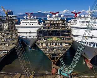 3 adet kruvaziyer gemisi daha söküm için Aliağa’ya gelecek