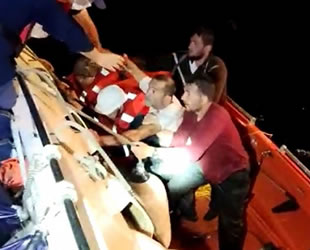 Gemlik’te balıkçı teknesi alabora oldu: 4 kişi kurtarıldı