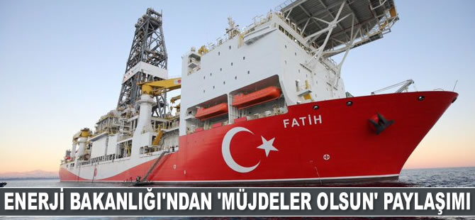 Enerji ve Tabii Kaynaklar Bakanlığı: O gemi geldi