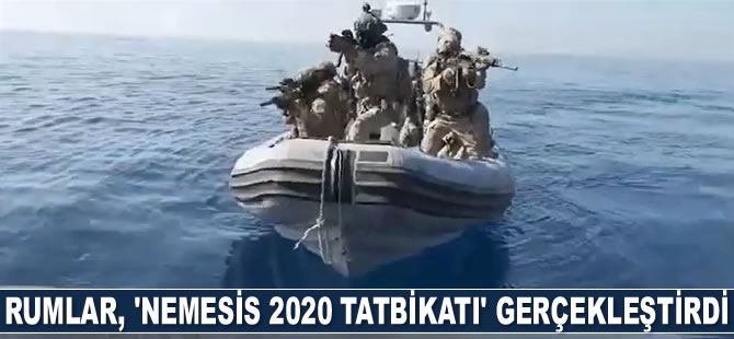 Rumlar, ‘Nemesis 2020 Tatbikatı’ gerçekleştirdi