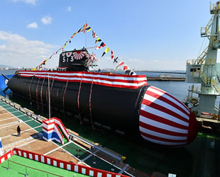 Japonya, 'Taigei' isimli yeni denizaltısını tanıttı