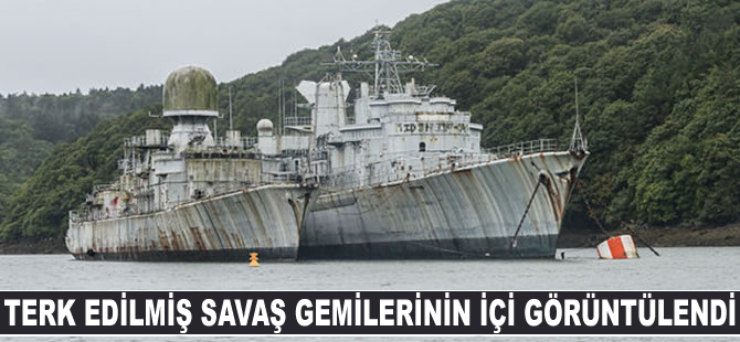 Fotoğrafçı Bob Thissen, terk edilmiş savaş gemilerinin içini görüntüledi