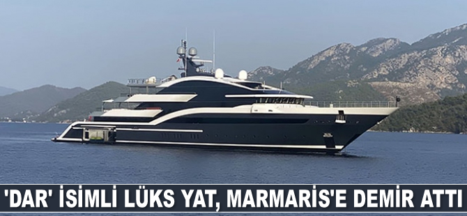 Lüks yatlar ‘Dar’ ve ‘Sunrays’ Marmaris'e demir attı