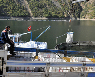 Gümüşhane’de alabalık ve somon hasadı başladı