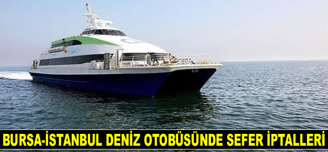 BUDO, bazı seferlerini iptal etti