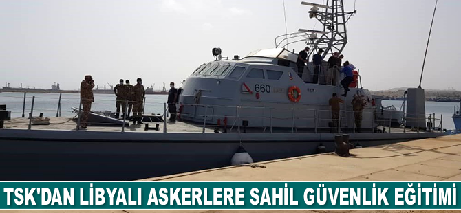 Türkiye, Libyalı askerlere ‘Sahil Güvenlik Eğitimi’ verdi