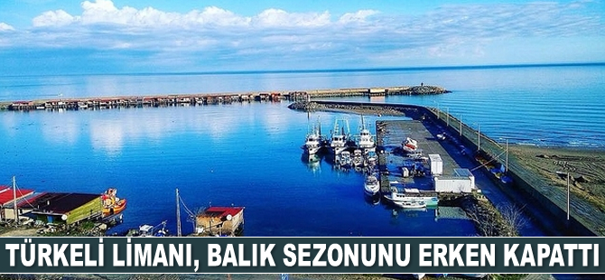 Türkeli Limanı, balık sezonunu erken kapattı