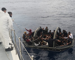 Ege Denizi’nde 202 düzensiz göçmen kurtarıldı