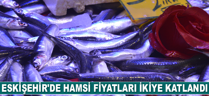 Eskişehir’de hamsi fiyatları ikiye katlandı