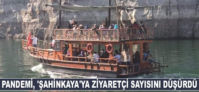 Pandemi, 'Şahinkaya Kanyonu'na ziyaretçi sayısını düşürdü
