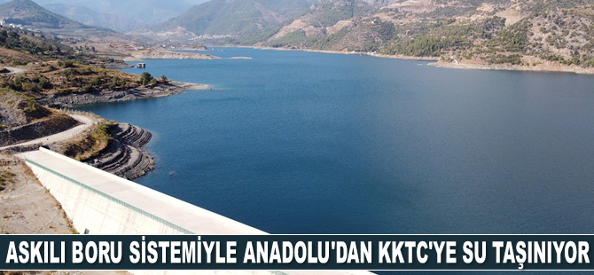 'Asrın projesi' askılı boru sistemiyle Anadolu'dan KKTC'ye su taşıyor