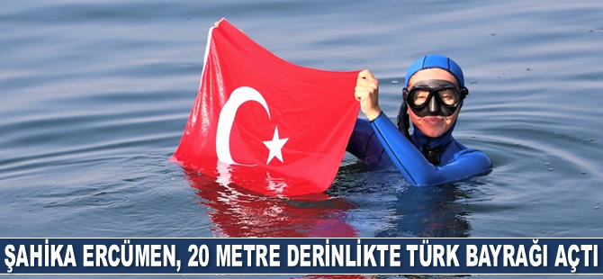 Dünya rekortmeni Şahika Ercümen, Kocaeli’de balık çeşitliliğine hayran kaldı