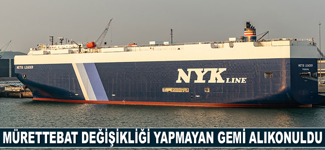 Avustralya, mürettebat değişikliği yapmayan ‘Metis Leader’ isimli gemiyi alıkoydu