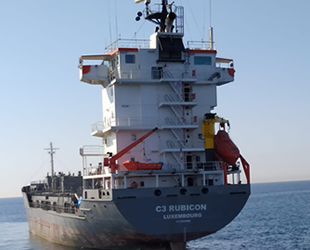 ‘C3 RUBICON’ isimli gemi Çanakkale Boğazı’nda arızalandı