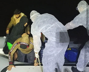 Muğla’da 12 düzensiz göçmen kurtarıldı