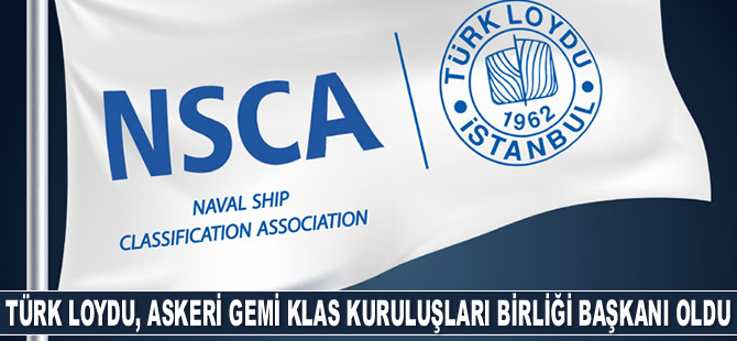 Türk Loydu, Askeri Gemi Klas Kuruluşları Birliği Başkanı oldu