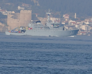NATO savaş gemileri, peş peşe Çanakkale Boğazı’ndan geçti