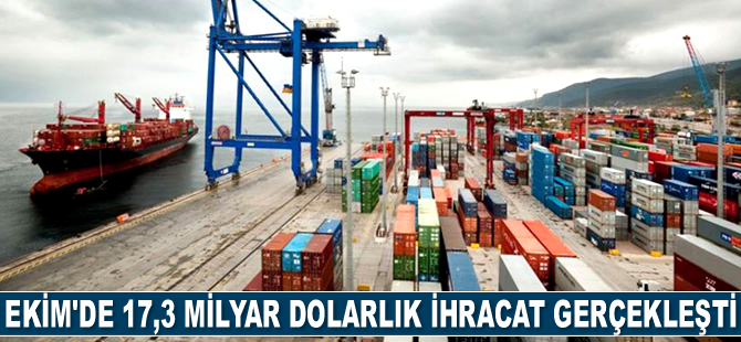 İhracat, Ekim ayında yüzde 5,6 arttı