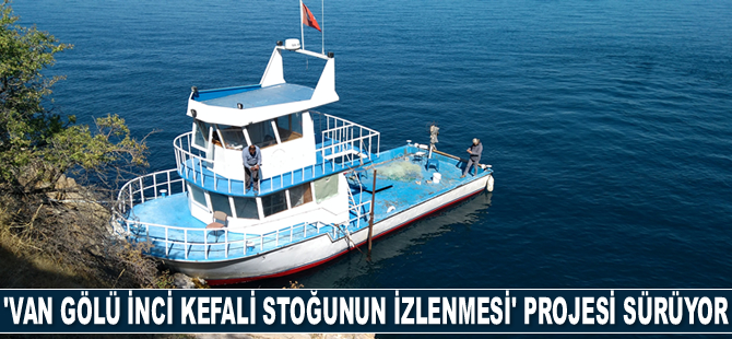‘Van Gölü İnci Kefali Stoğunun İzlenmesi’ projesi sürüyor