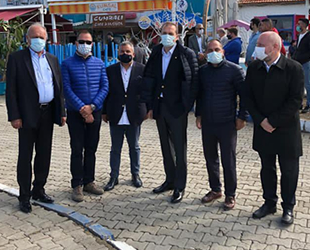 Tamer Kıran ve ekibi, Seferihisar ve Teos Marina'yı ziyaret etti