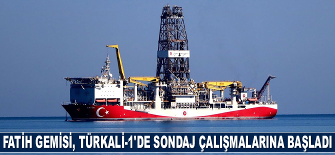 Fatih gemisi, Türkali-1’de sondaja başladı
