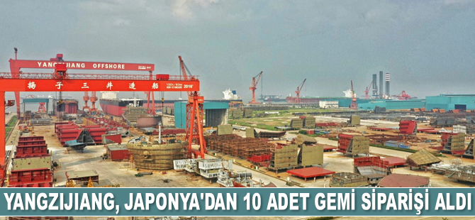 Yangzijiang Tersanesi, Japonya'dan 10 adet konteyner gemisi siparişi aldı
