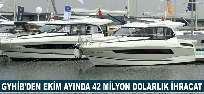 GYHİB, Ekim ayında 42 milyon dolarlık ihracat gerçekleştirdi