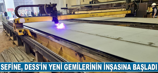 Sefine Tersanesi, DESS’in yeni gemilerinin inşasına başladı