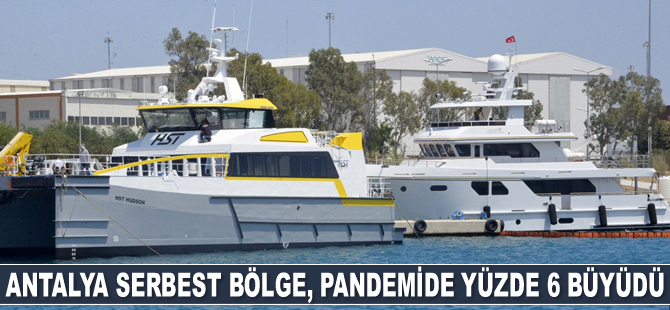 Antalya Serbest Bölge, pandemide yüzde 6 büyüdü