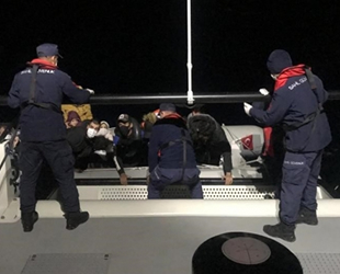 Aydın ve Muğla'da 62 düzensiz göçmen kurtarıldı