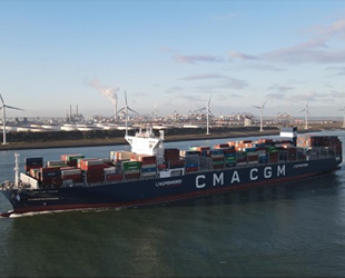 CMA CGM, konteyner gemileri için LNG ikmaline başladı
