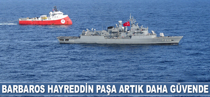 Barbaros Hayreddin Paşa sismik araştırma gemisinde CRPA KKS devreye alındı