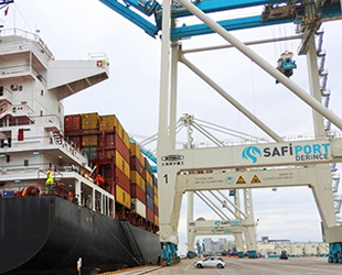 Safiport Derince’den Avrupa’ya 'express' servis başladı