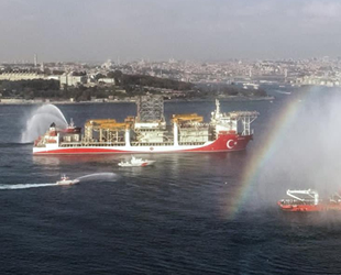 Kanuni sondaj gemisi, Karadeniz'e açıldı