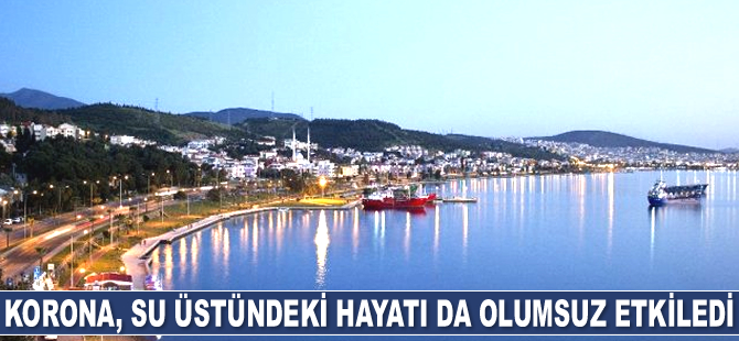 Koronavirüs, su üstündeki hayatı da olumsuz etkiledi