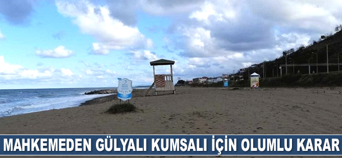 Mahkeme, Gülyalı kumsalı için ÇED’i yeterli görmedi