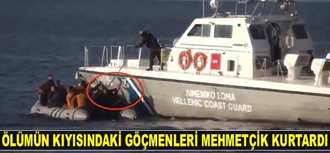 Ölümün kıyısındaki göçmenleri Mehmetçik kurtardı