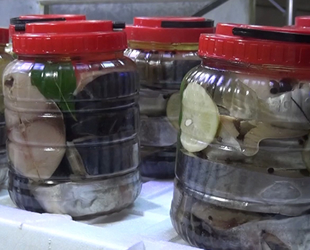 Palamut balıklarından yapılan lakerdalar satışa sunuluyor