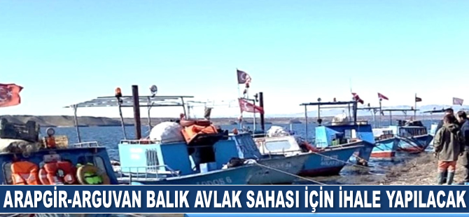 Malatya'da Arapgir-Arguvan balık avlak sahası için ihale yapılacak