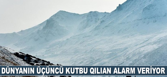 Dünyanın üçüncü kutbu alarm veriyor! 450 metre geri çekildi!