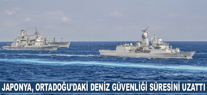 Japonya, Ortadoğu'daki deniz güvenliği misyonunun süresini 1 yıl uzattı