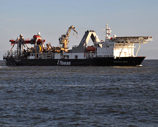 Calamity Jane boru döşeme gemisi, söküm için Aliağa’ya geldi