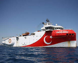 Oruç Reis sismik araştırma gemisi, Doğu Akdeniz’de çalışmalarına devam ediyor