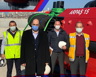 Arpaş, yeni römorkörü Arpaş-15’i teslim aldı