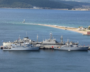 NATO’ya bağlı gemiler, Çanakkale'ye liman ziyareti gerçekleştirdi