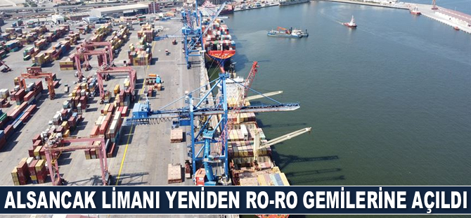 TCDD İzmir Alsancak Limanı, yeniden Ro-Ro gemilerine açıldı